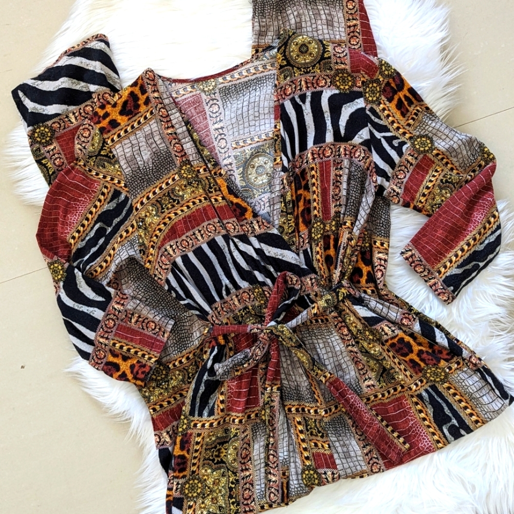 Safari Printed Jumpsuit